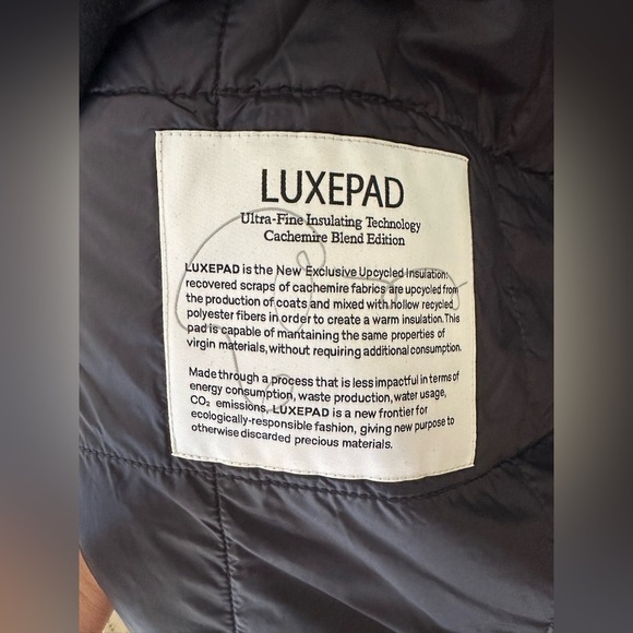 Max Mara Leisure Blu Notte Clava Coat NWT Size 6 - Picture 7 of 14